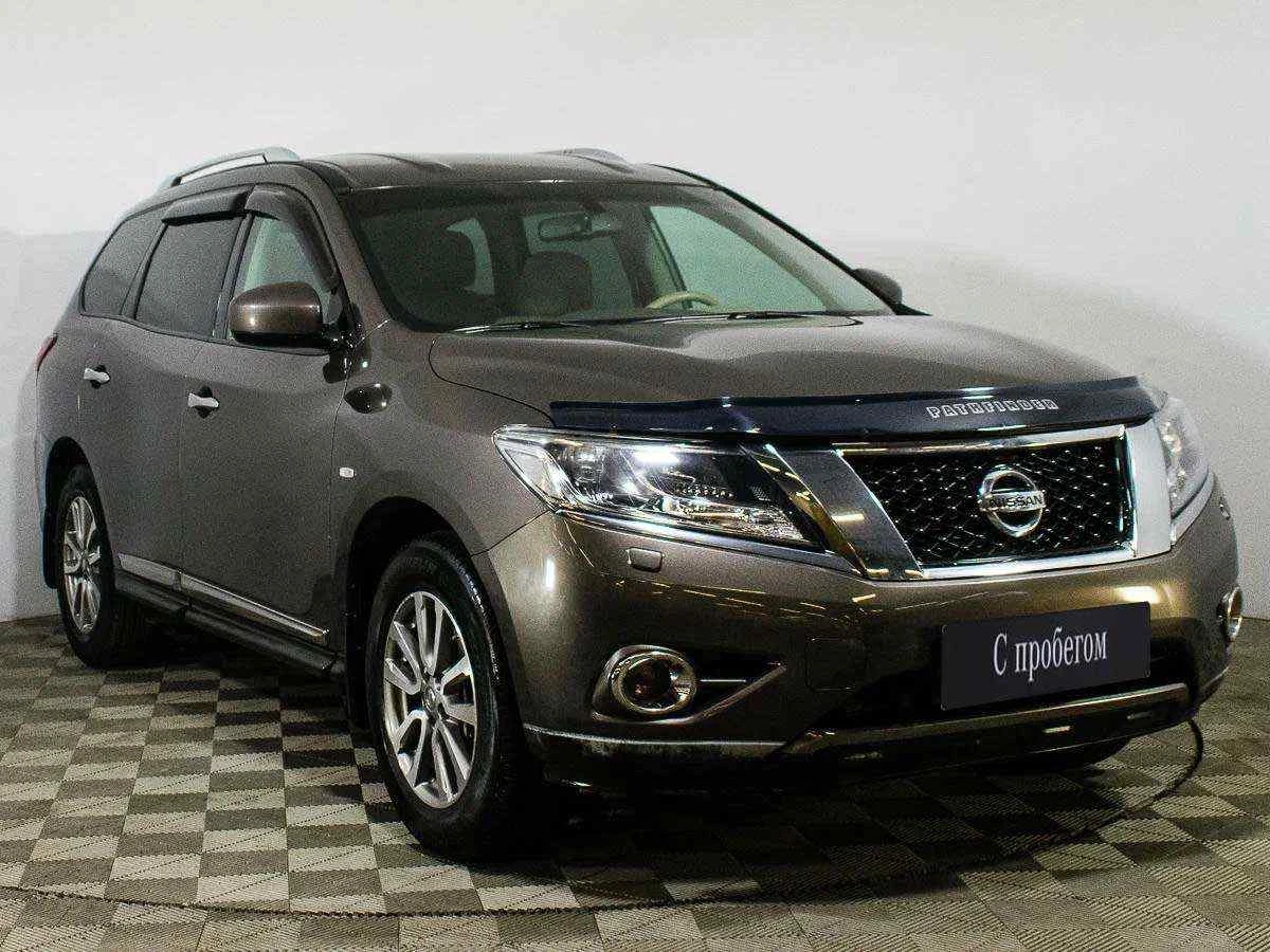 Nissan Pathfinder, Коричневый, 2014, Вариатор, 249 л.с., цена от 1 433 000 руб.