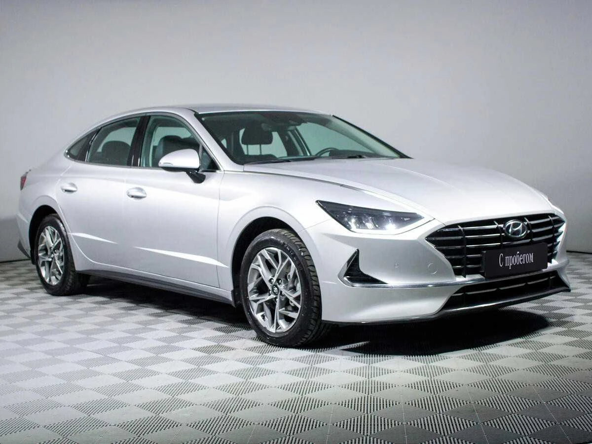 HYUNDAI SONATA, Серебряный, 2021, Автоматическая, 180 л.с., цена от 1 904 000 руб.