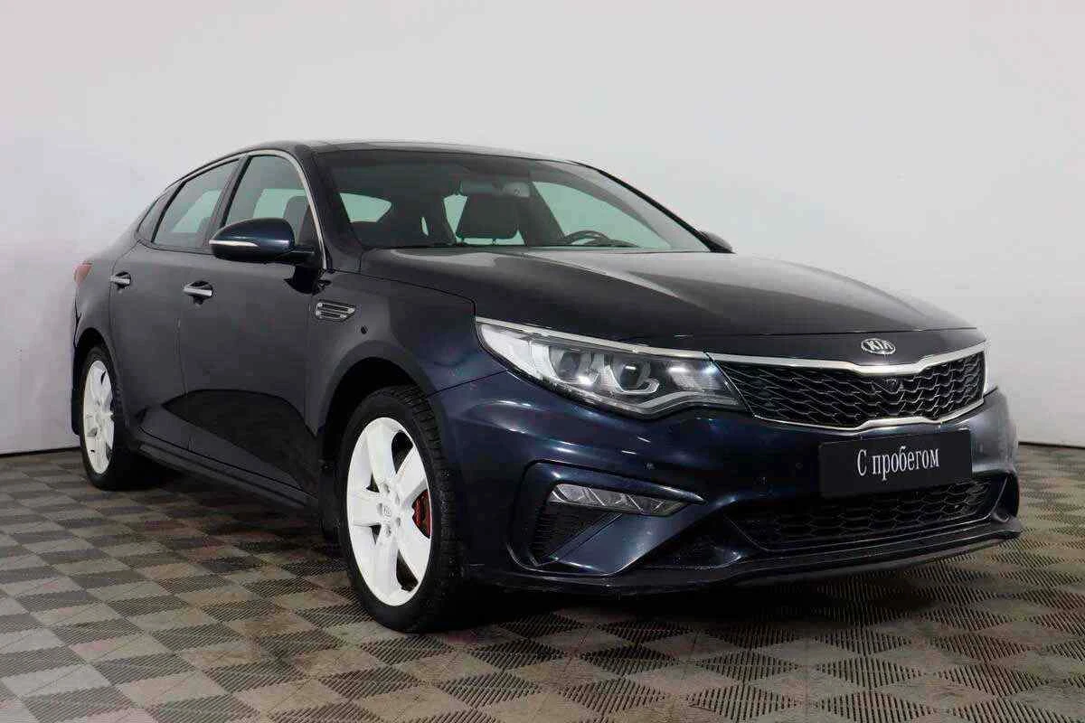 KIA Optima, Синий, 2018, Автоматическая, 245 л.с., цена от 1 307 000 руб.