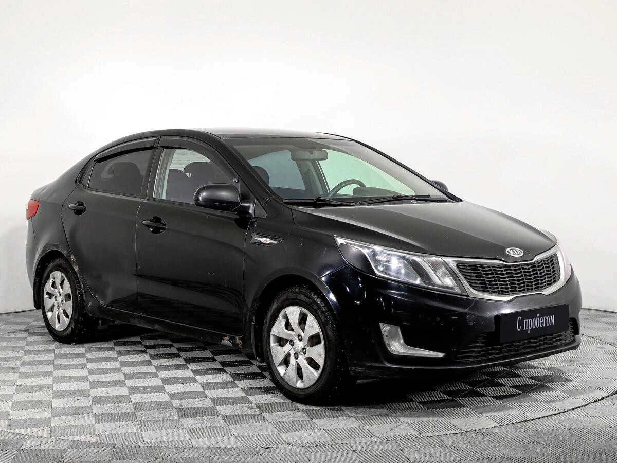 KIA RIO, Черный, 2012, Автоматическая, 123 л.с., цена от 488 000 руб.