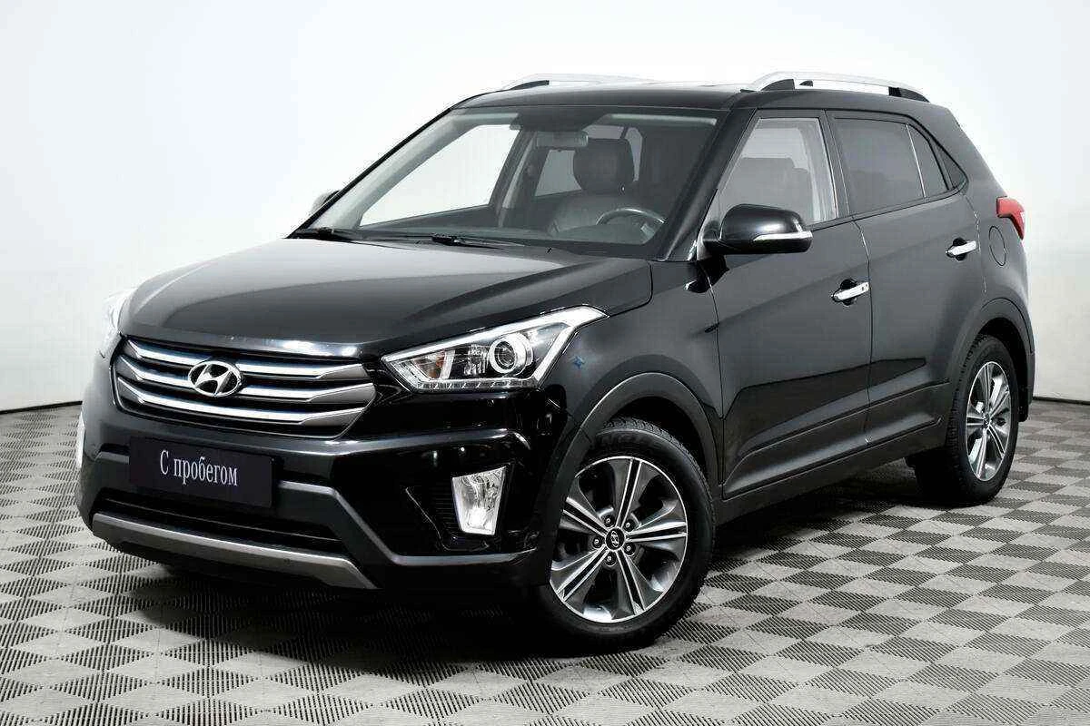 Hyundai Creta, Черный, 2017, Автоматическая, 123 л.с., цена от 955 000 руб.