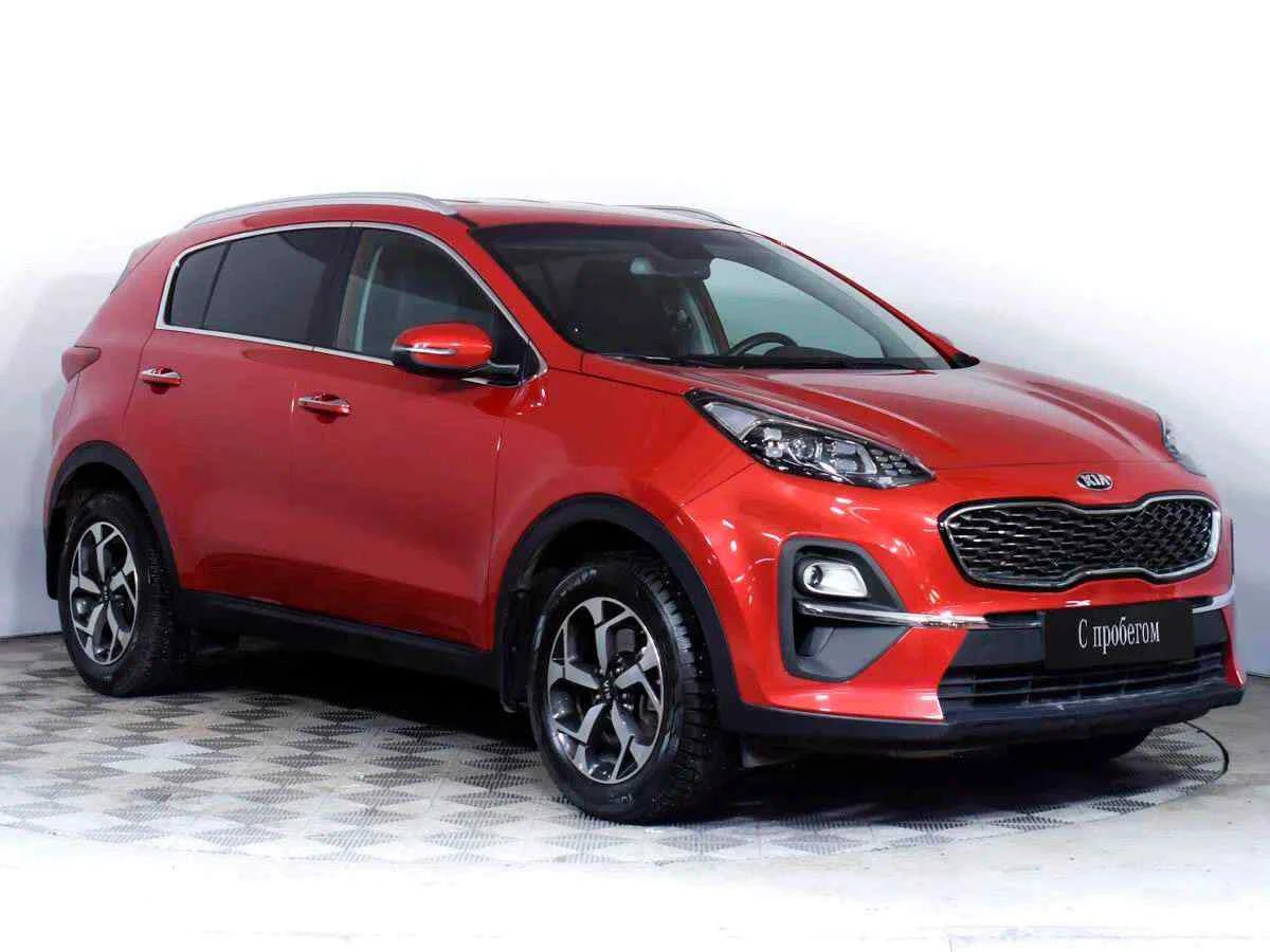 KIA Sportage, Красный, 2021, Автоматическая, 150 л.с., цена от 2 341 500 руб.