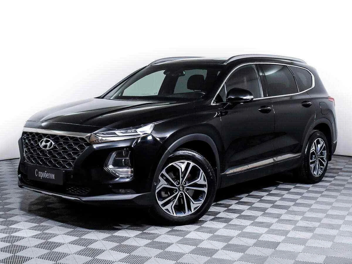 Hyundai Santa Fe, Черный, 2019, Автоматическая, 200 л.с., цена от 2 199 000 руб.