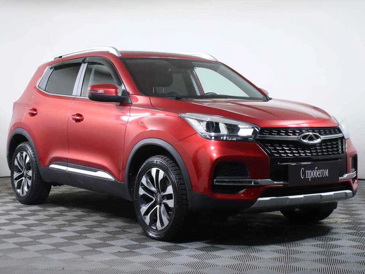 Chery Tiggo 4, Красный, 2021, Вариатор, 147 л.с., цена от 1 074 000 руб.