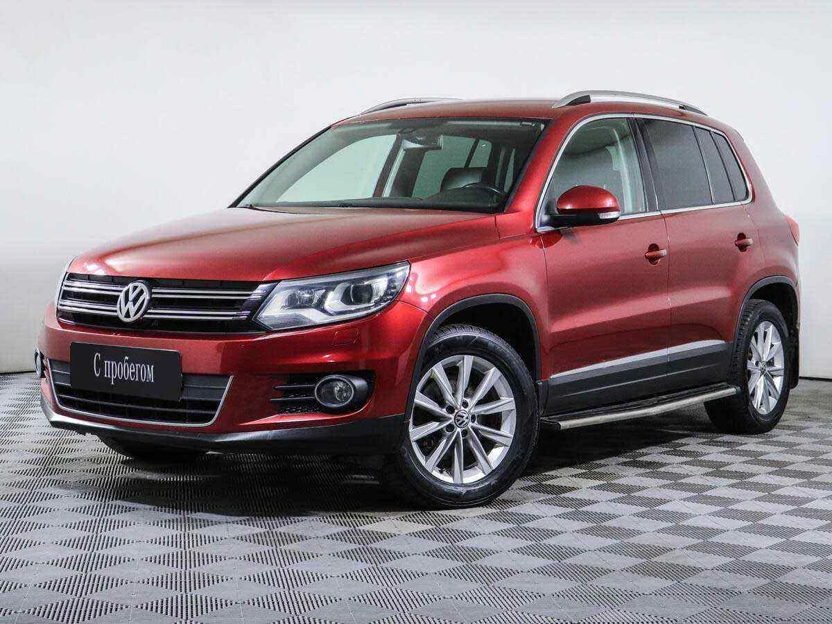 Volkswagen Tiguan, Красный, 2011, Автоматическая, 170 л.с., цена от 519 000 руб.