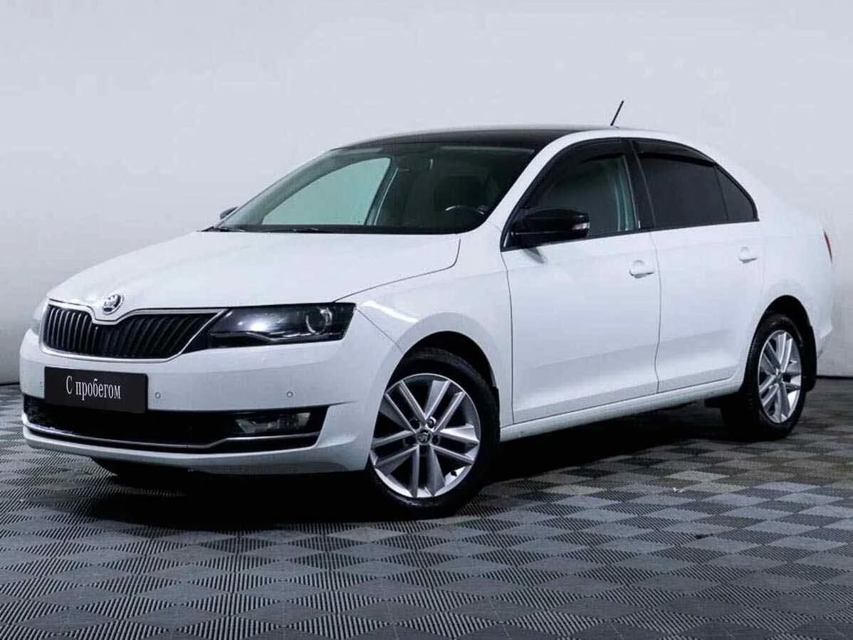 Skoda Rapid, Белый, 2019, Робот, 125 л.с., цена от 745 000 руб.