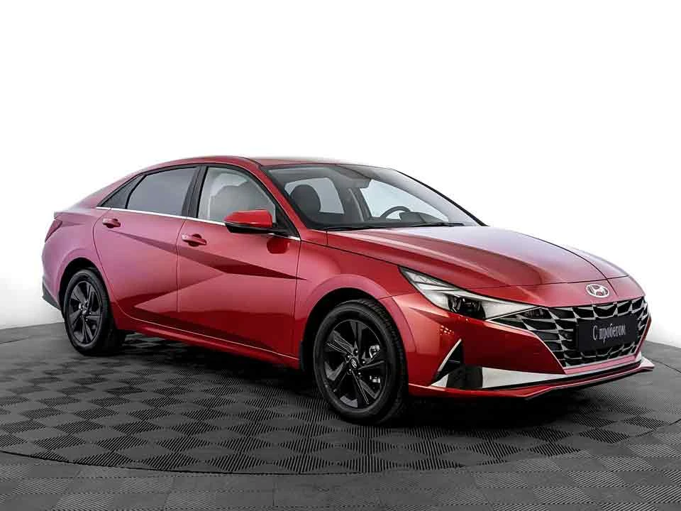 HYUNDAI ELANTRA, Красный, 2022, Автоматическая, 128 л.с., цена от 1 840 000 руб.