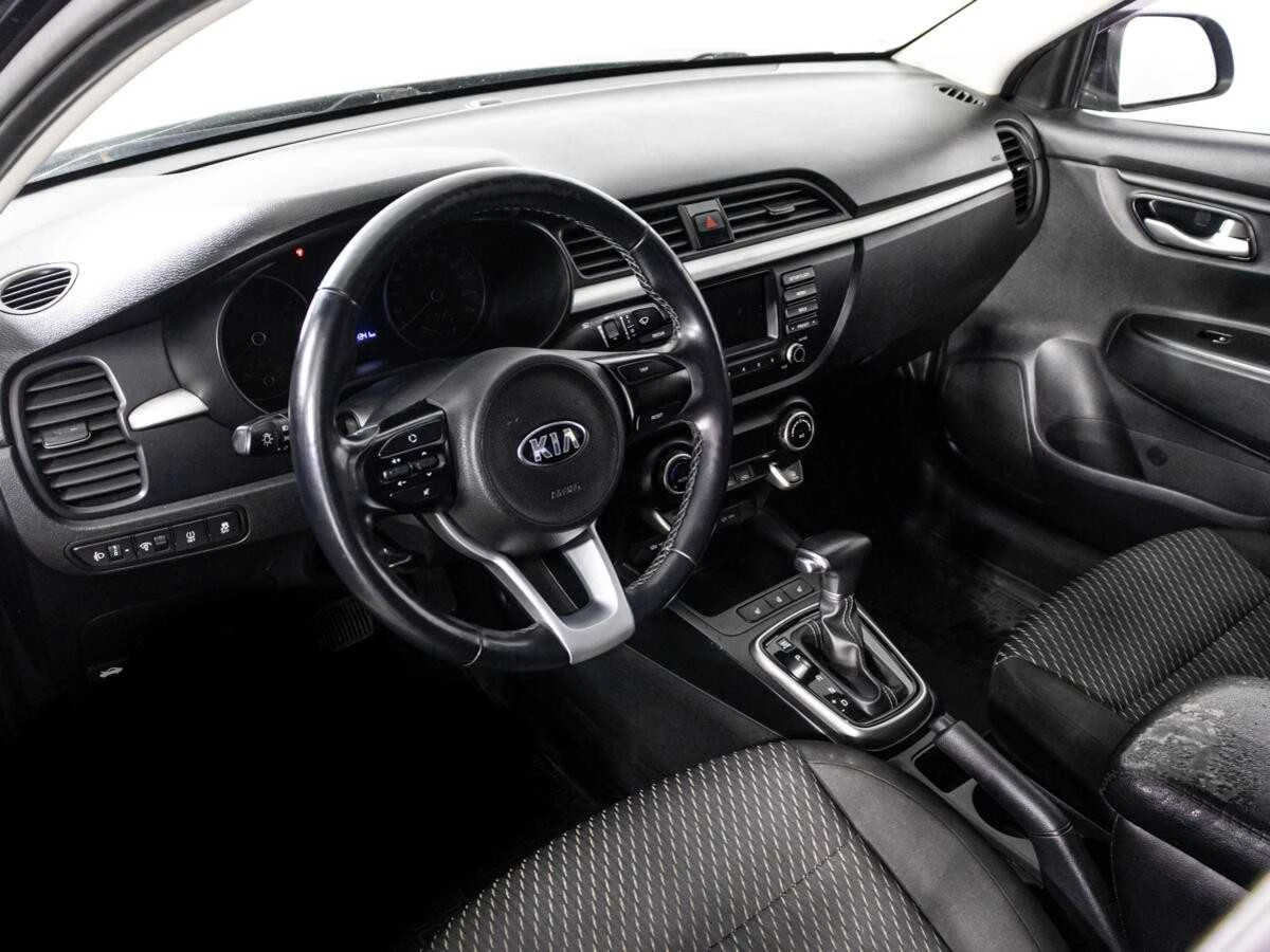 KIA RIO, Черный, 2018, Автоматическая, 123 л.с., цена от 896 000 руб.