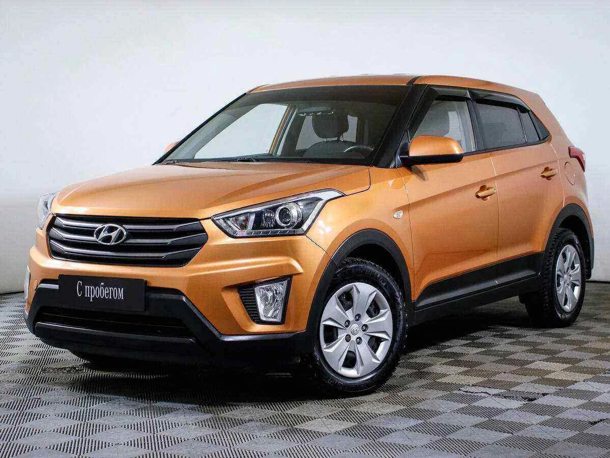 Hyundai Creta, Оранжевый, 2019, Автоматическая, 149 л.с., цена от 1 377 000 руб.