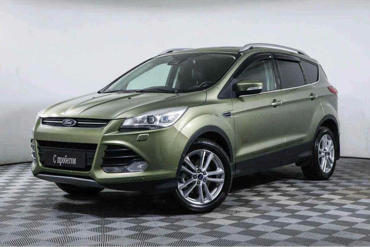 Ford Kuga, Зеленый, 2015, Автоматическая, 150 л.с., цена от 809 000 руб.