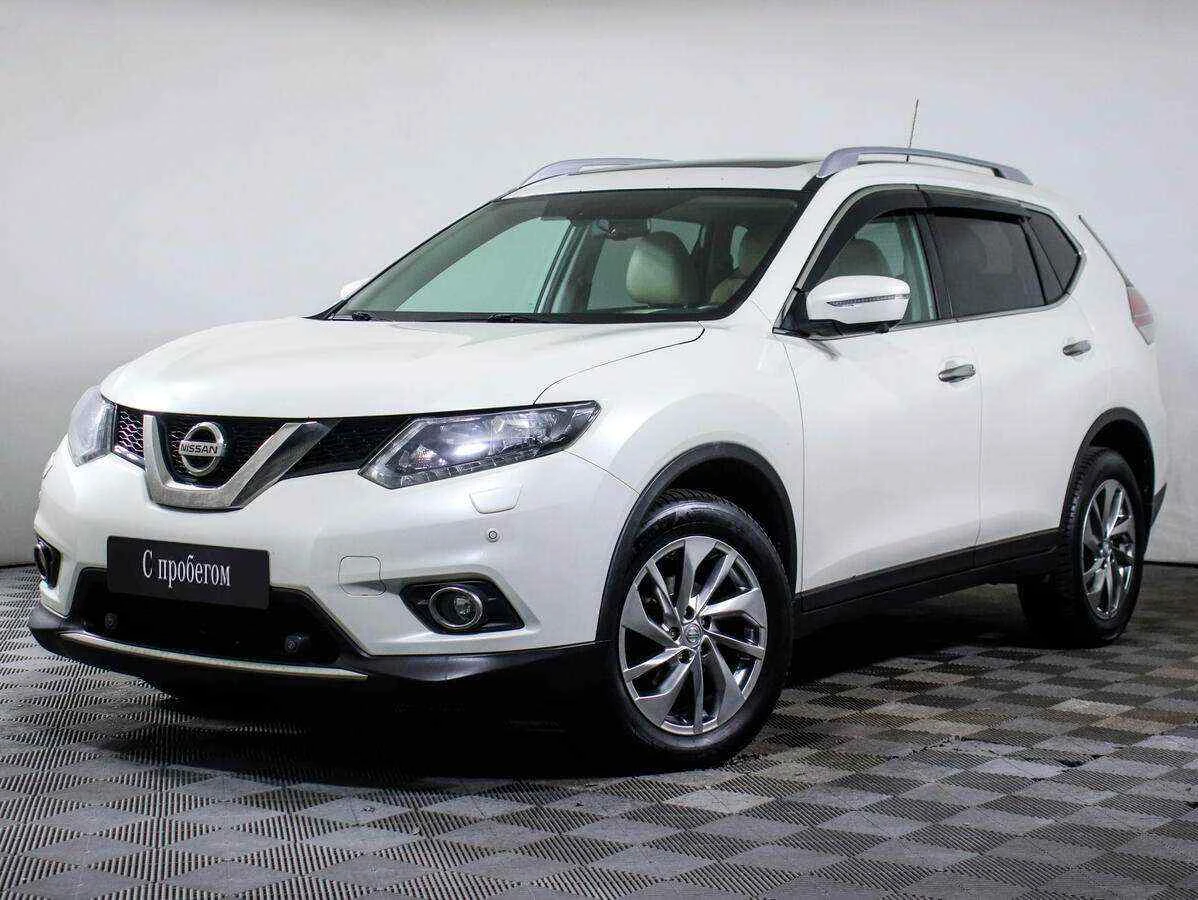 Nissan X-Trail, Белый, 2016, Вариатор, 171 л.с., цена от 1 205 000 руб.