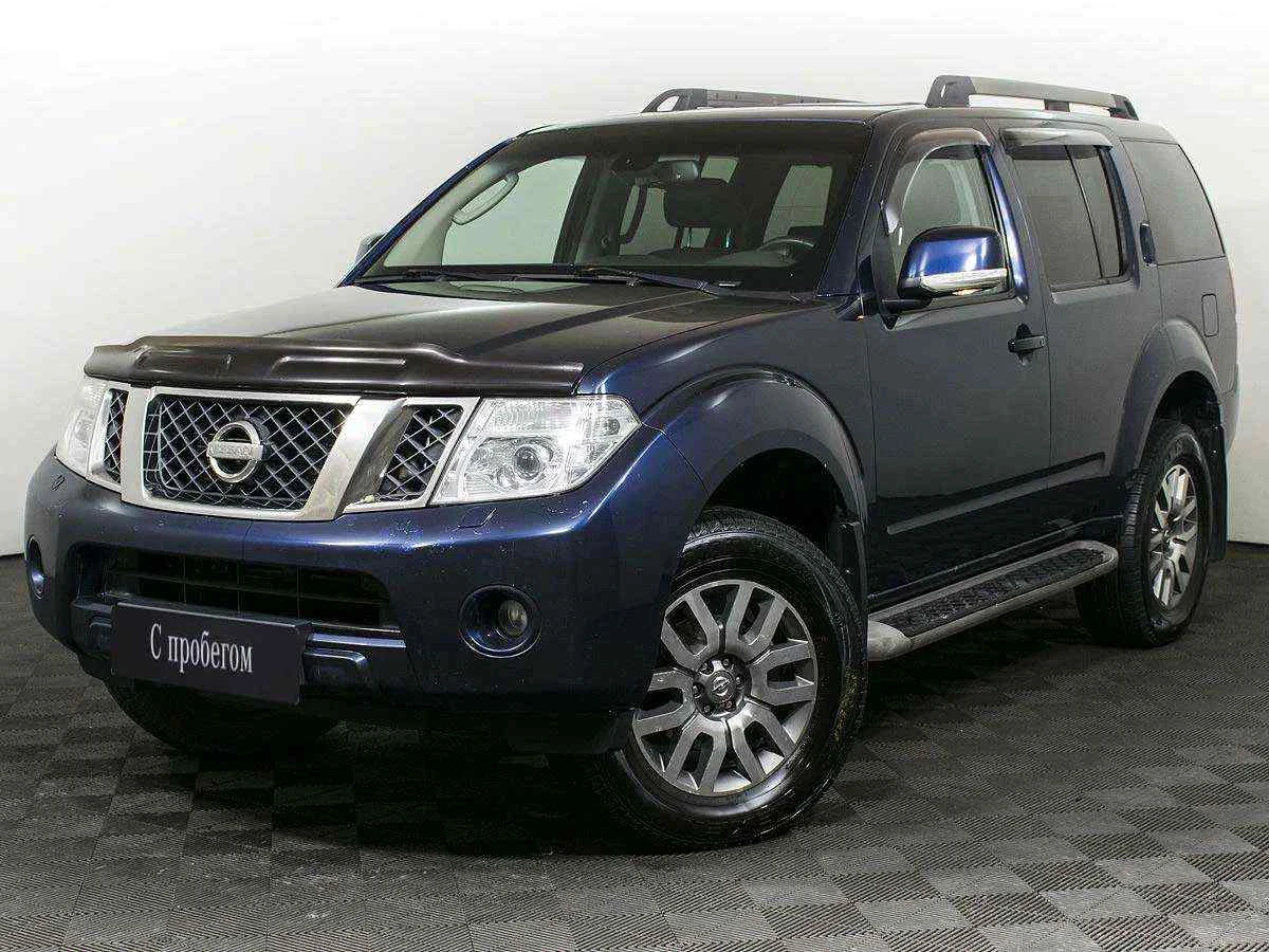 Nissan Pathfinder, Синий, 2011, Автоматическая, 190 л.с., цена от 870 000 руб.