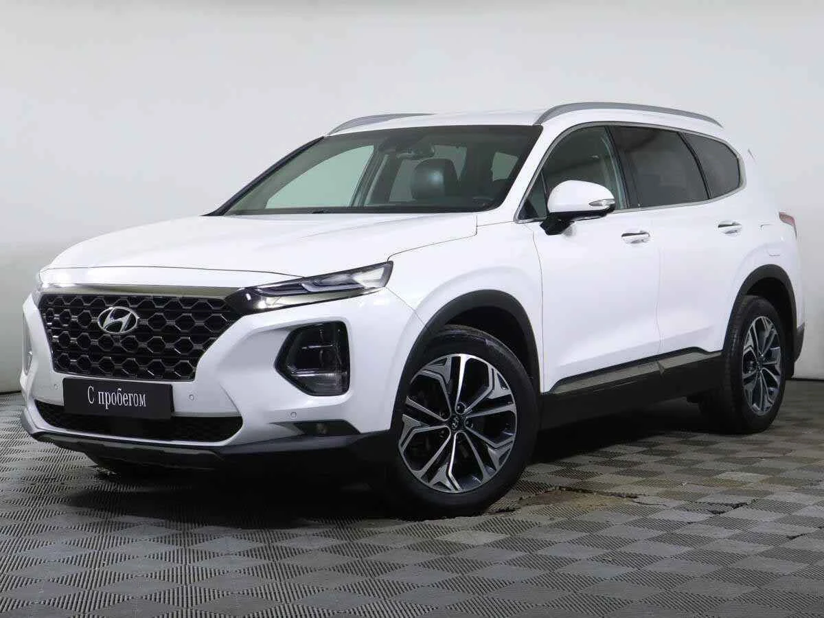 Hyundai Santa Fe, Белый, 2018, Автоматическая, 186 л.с., цена от 1 544 000 руб.