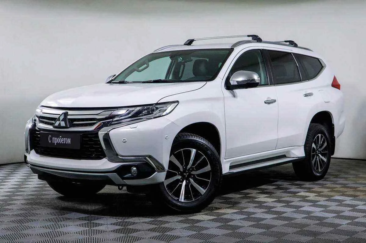 Mitsubishi Pajero Sport, Белый, 2018, Автоматическая, 181 л.с., цена от 2 399 000 руб.