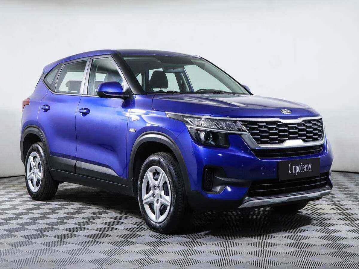 KIA Seltos, Синий, 2021, Автоматическая, 149 л.с., цена от 1 550 000 руб.