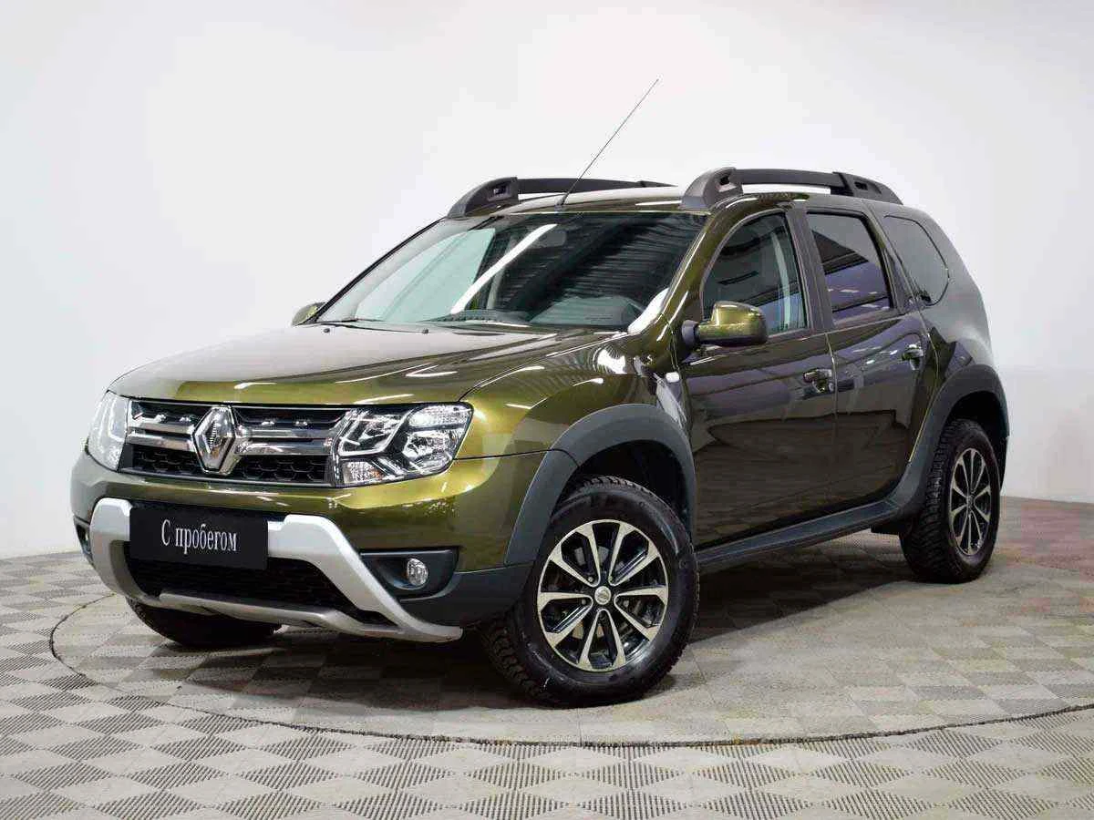 Renault Duster, Зеленый, 2020, Автоматическая, 143 л.с., цена от 1 952 000 руб.