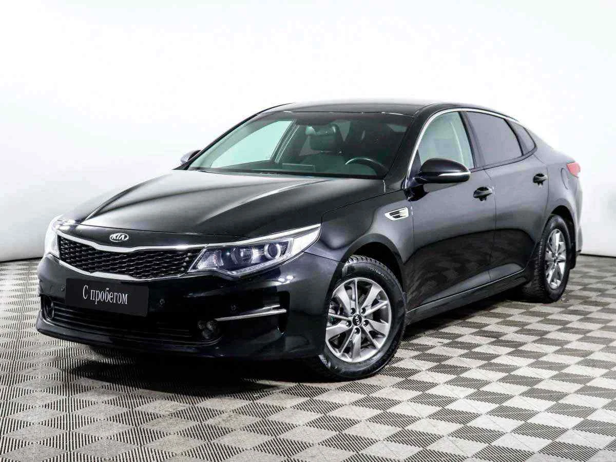 KIA Optima, Черный, 2017, Автоматическая, 150 л.с., цена от 1 360 000 руб.