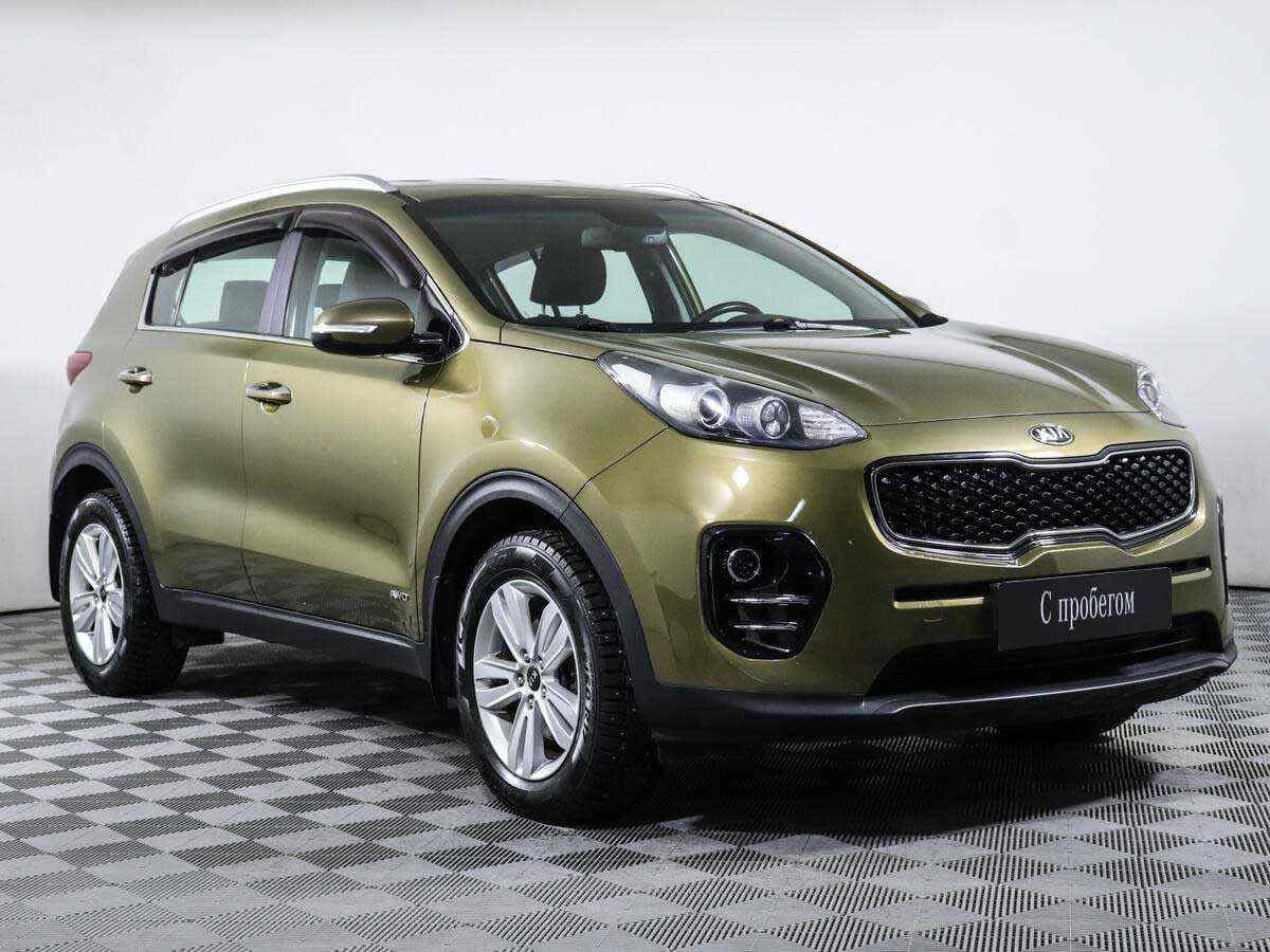 KIA Sportage, Зеленый, 2016, Автоматическая, 150 л.с., цена от 1 250 000 руб.