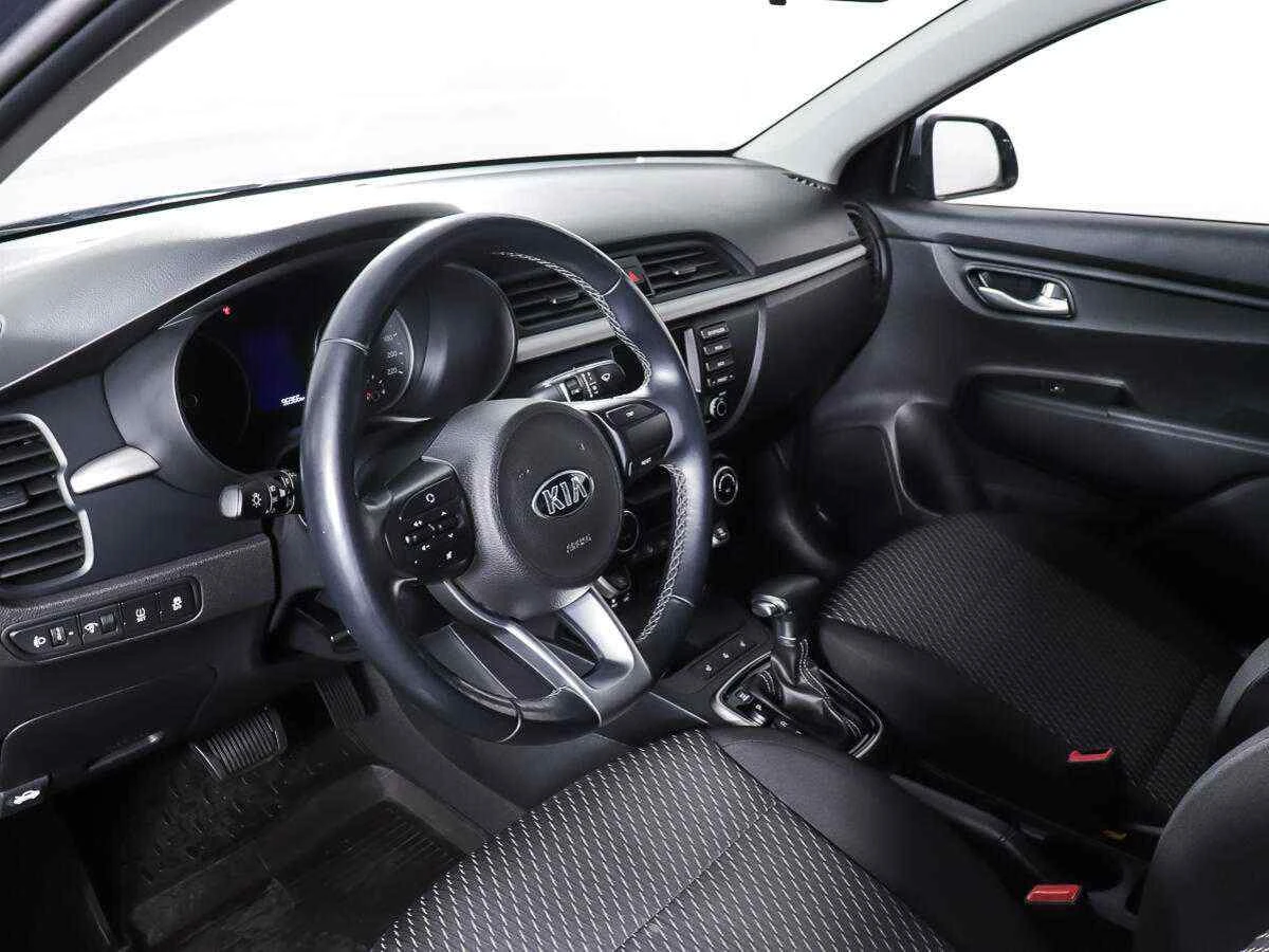 KIA Rio, Голубой, 2018, Автоматическая, 123 л.с., цена от 748 500 руб.
