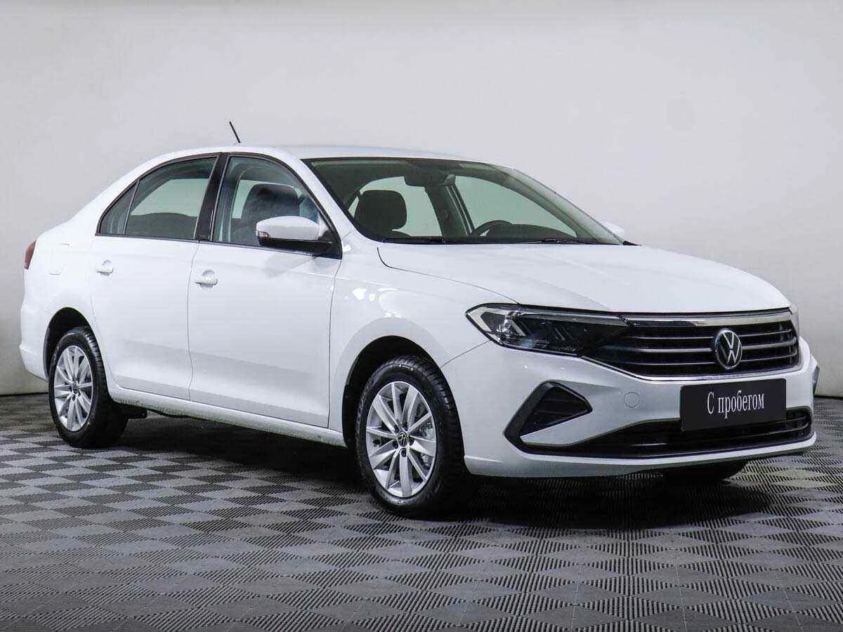 Volkswagen Polo, Белый, 2022, Автоматическая, 110 л.с., цена от 1 500 000 руб.