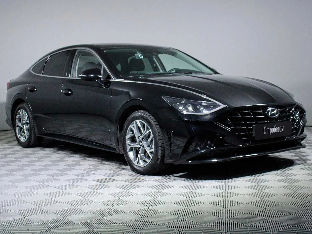 HYUNDAI SONATA, Черный, 2022, Автоматическая, 160 л.с., цена от 2 160 000 руб.