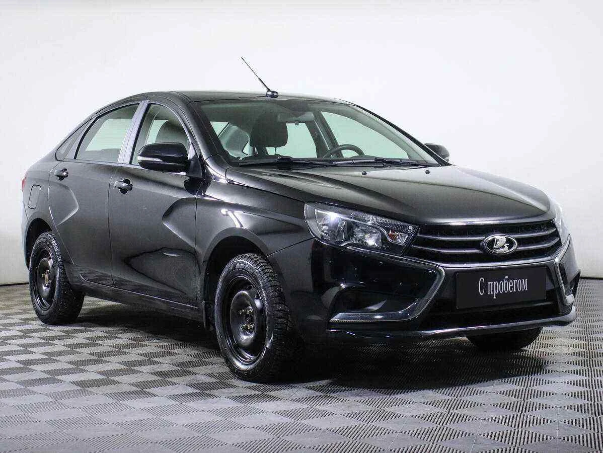 LADA Vesta, Черный, 2020, Робот, 122 л.с., цена от 489 000 руб.