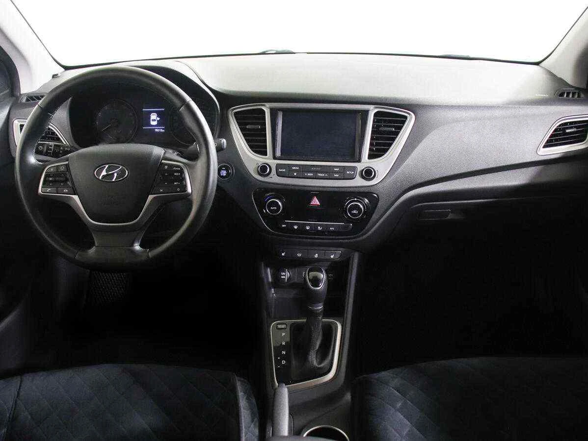 Hyundai Solaris, Черный, 2017, Автоматическая, 123 л.с., цена от 499 000 руб.