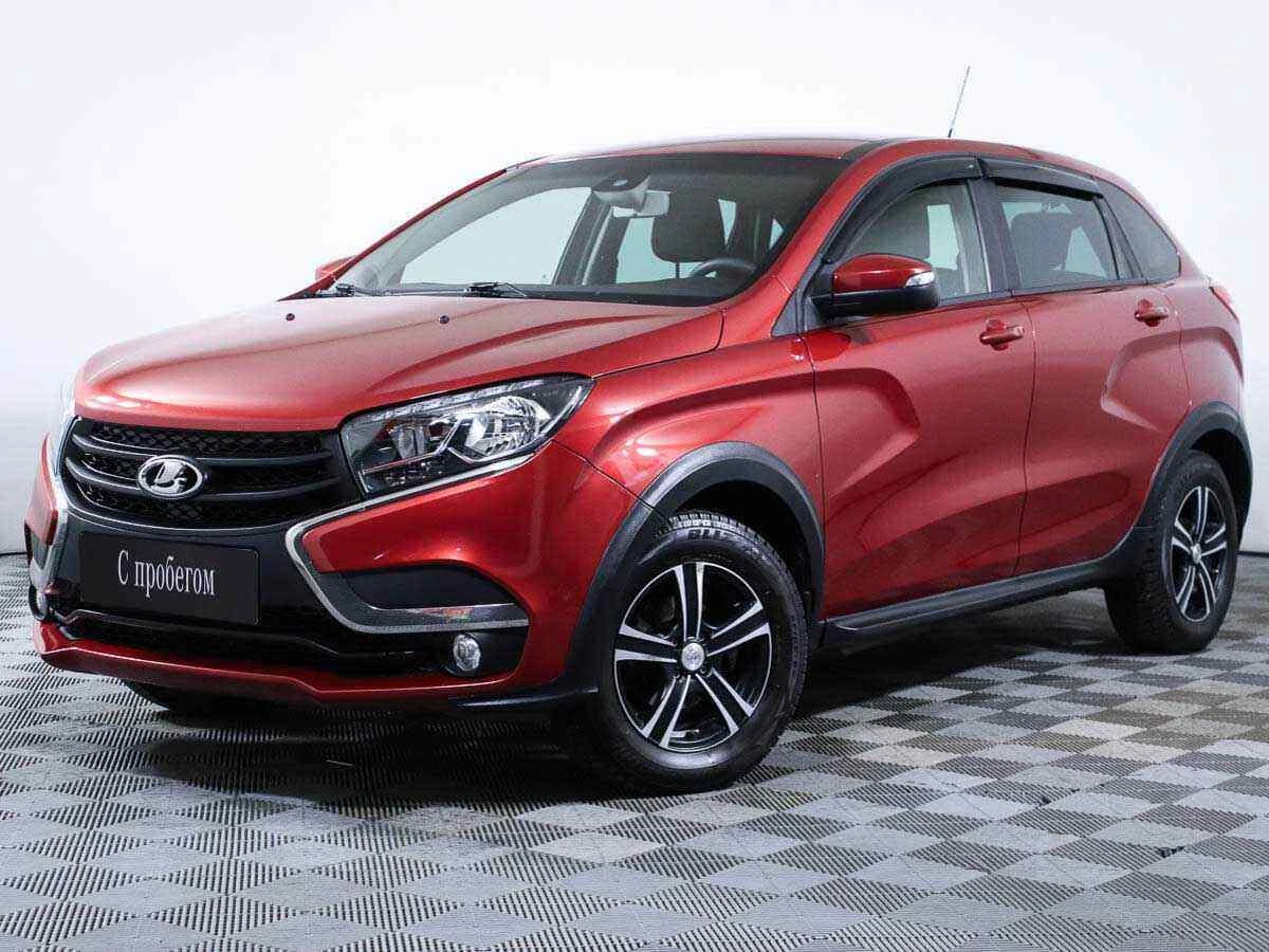 LADA XRAY Cross, Красный, 2018, Робот, 122 л.с., цена от 803 000 руб.