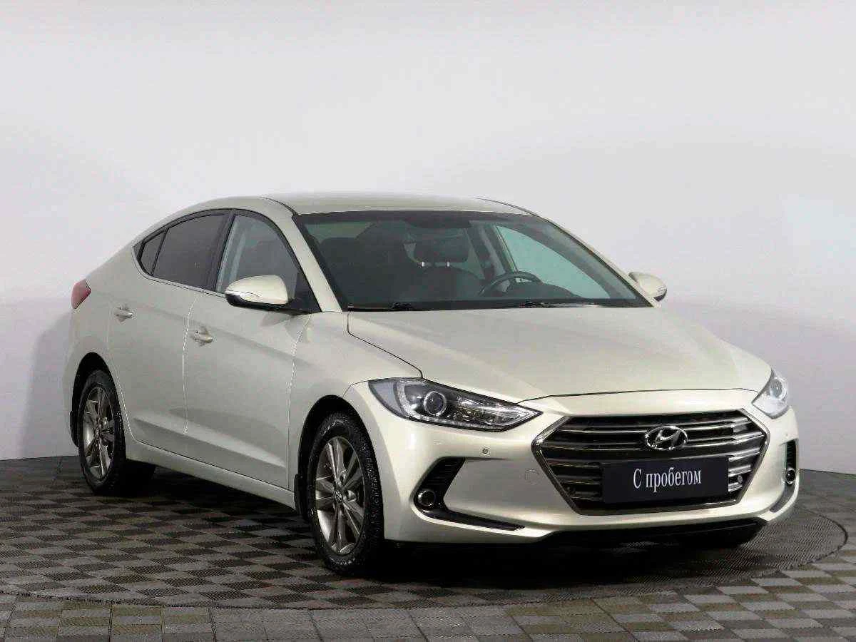 Hyundai Elantra, Серебряный, 2016, Автоматическая, 150 л.с., цена от 882 000 руб.