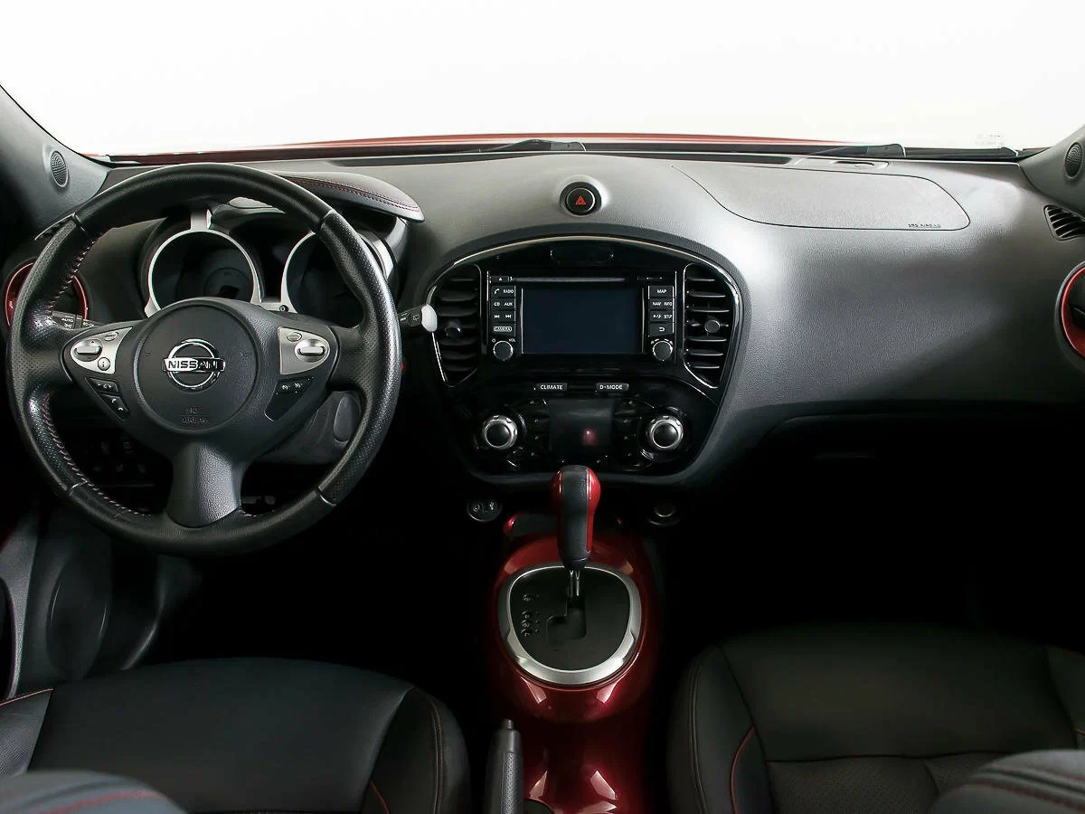 Nissan Juke, Красный, 2014, Вариатор, 190 л.с., цена от 1 217 000 руб.