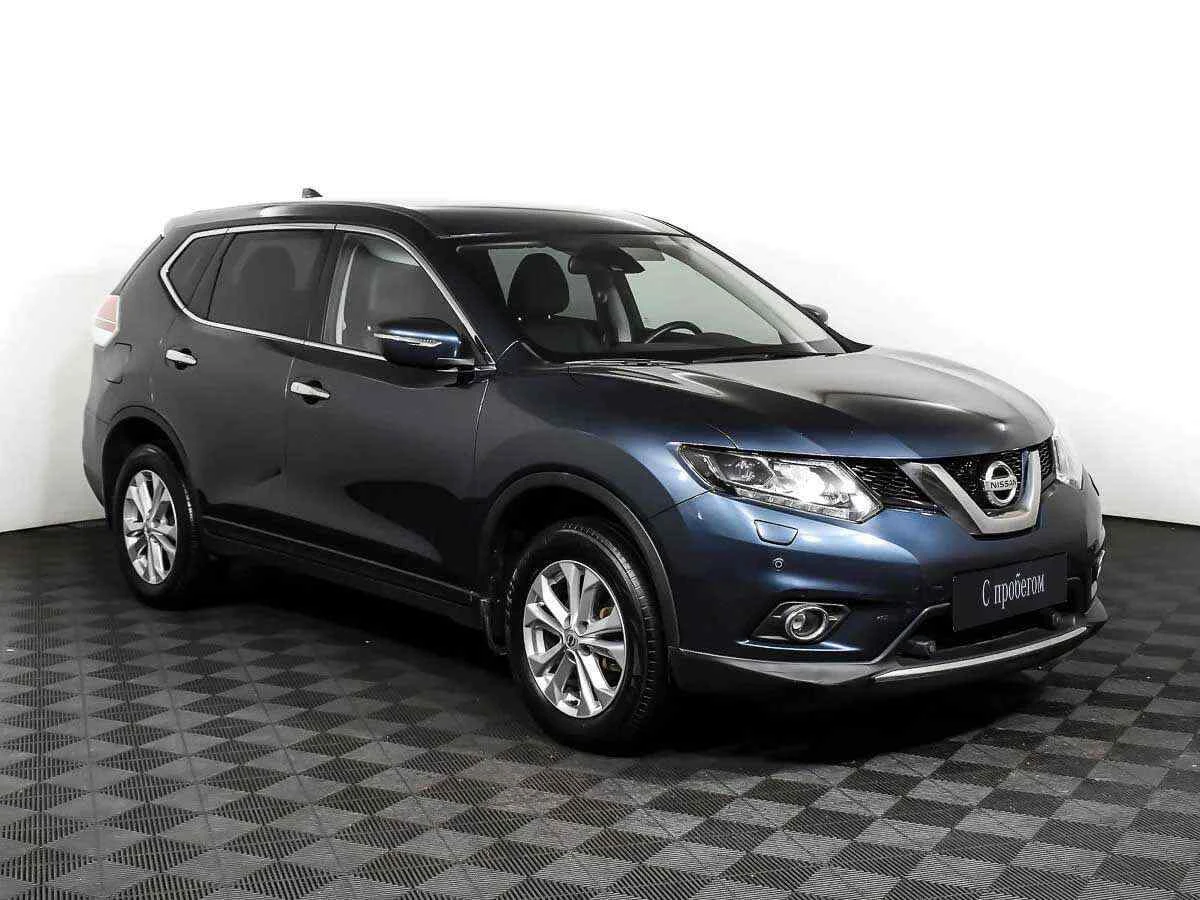 Nissan X-Trail, Синий, 2017, Вариатор, 144 л.с., цена от 1 277 000 руб.