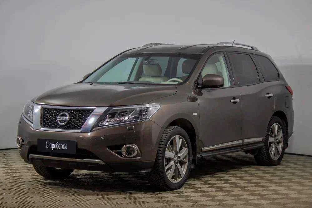 Nissan Pathfinder, Коричневый, 2014, Вариатор, 249 л.с., цена от 1 291 000 руб.