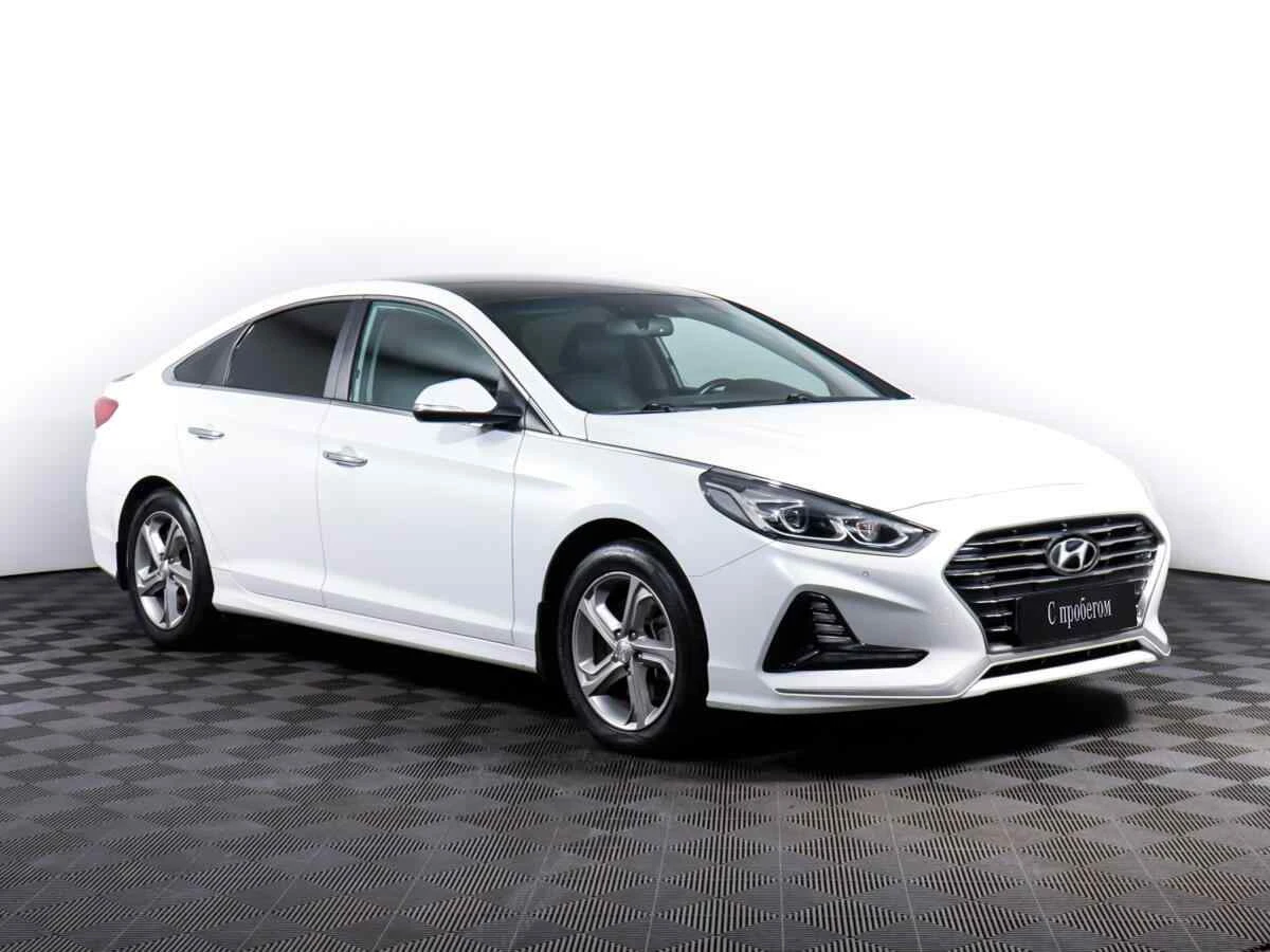 Hyundai Sonata, Белый, 2017, Автоматическая, 188 л.с., цена от 1 055 000 руб.