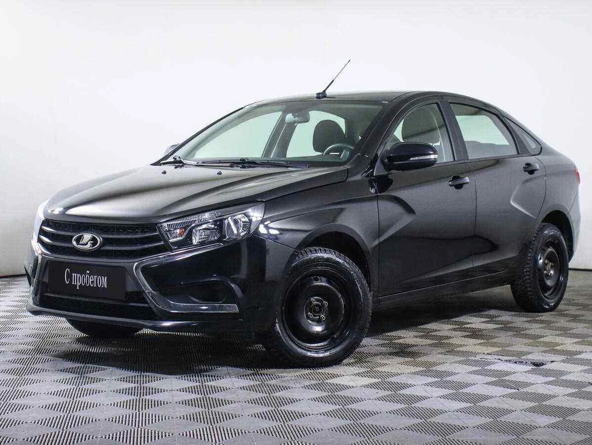 LADA Vesta, Черный, 2020, Робот, 122 л.с., цена от 489 000 руб.