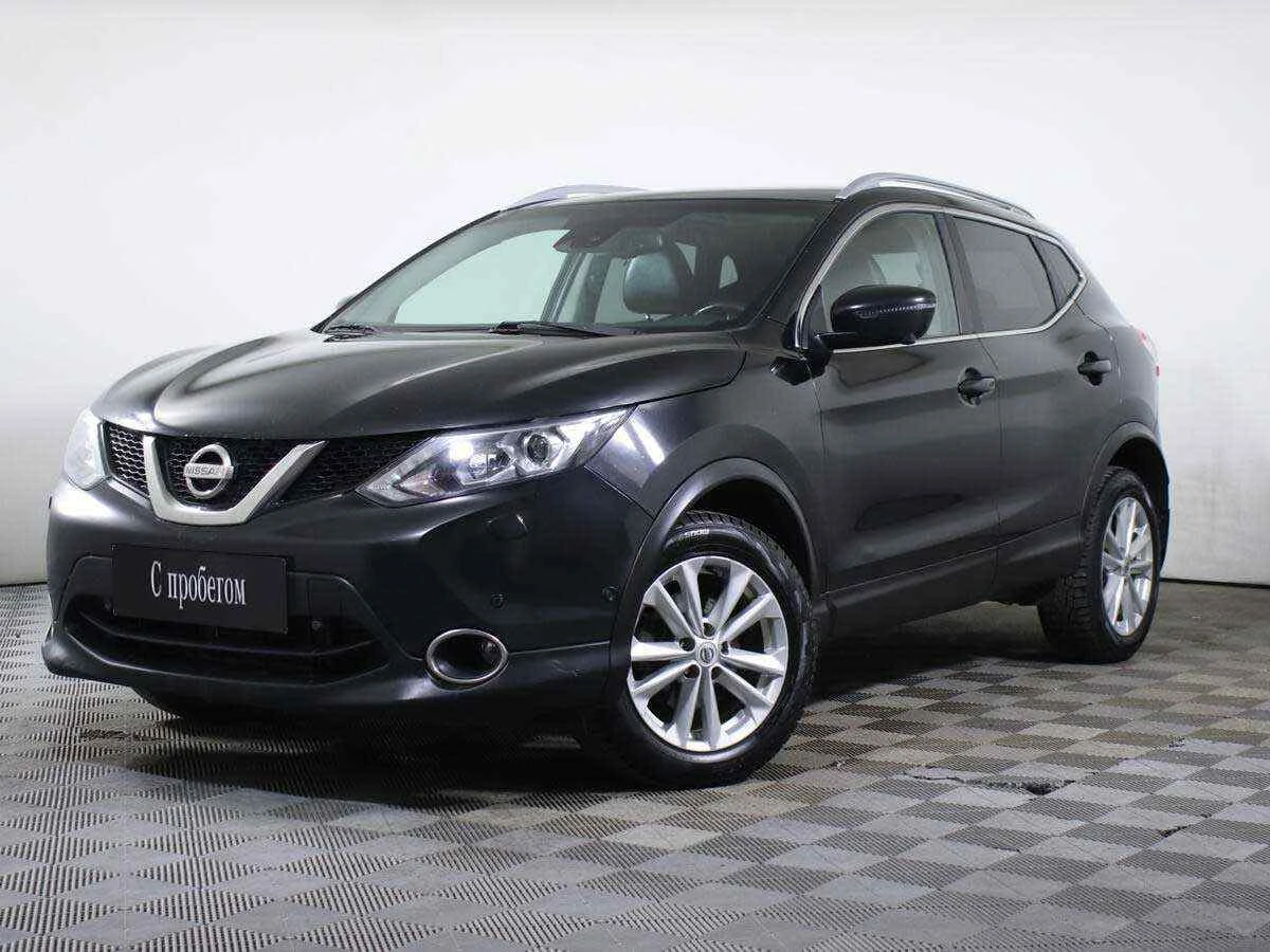 Nissan Qashqai, Черный, 2015, Вариатор, 144 л.с., цена от 649 000 руб.
