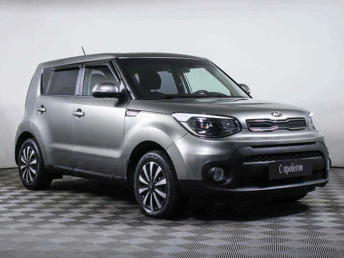 KIA Soul, Серый, 2018, Автоматическая, 128 л.с., цена от 1 055 000 руб.