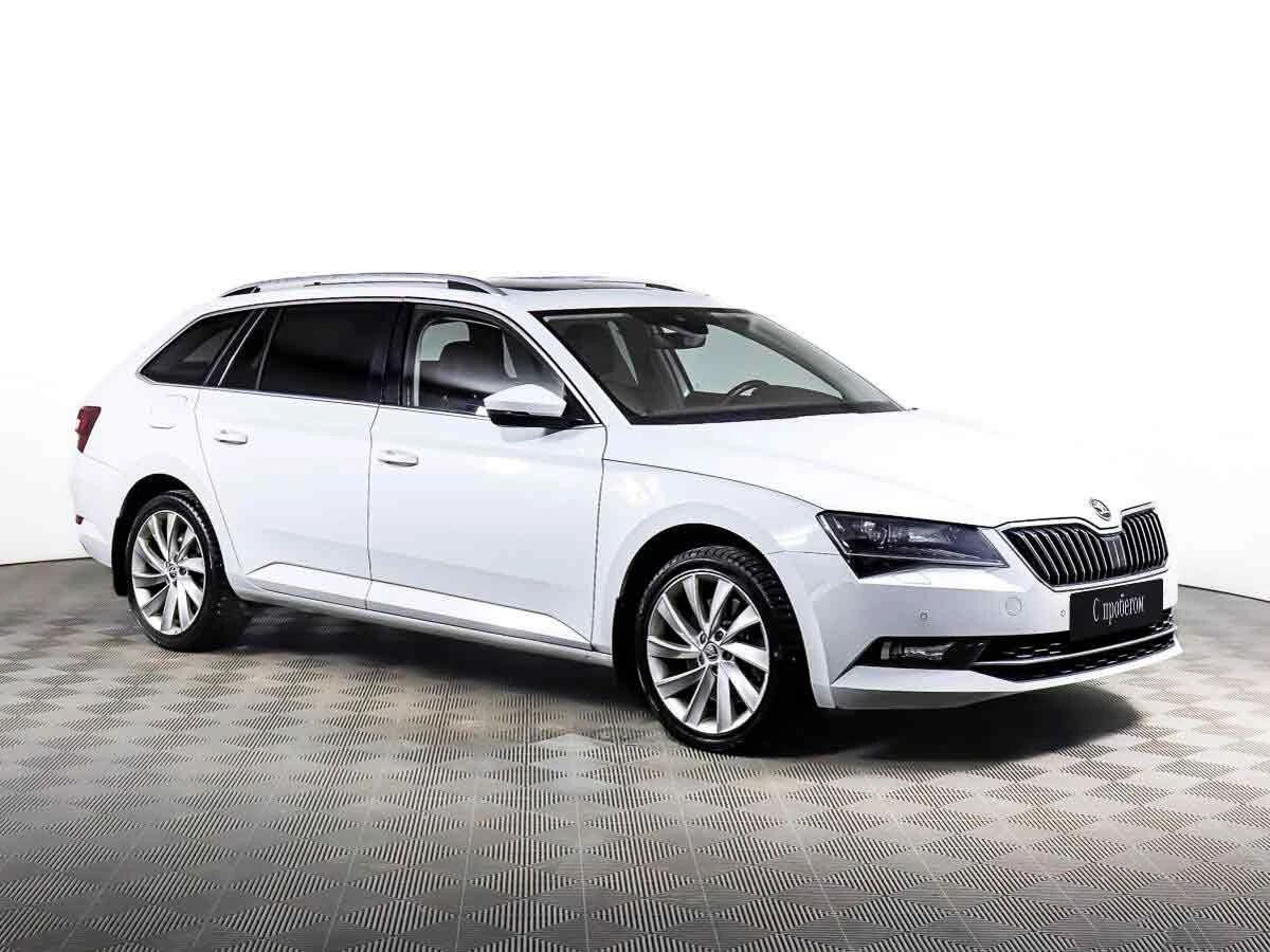 SKODA SUPERB, Белый, 2016, Робот, 280 л.с., цена от 2 112 000 руб.