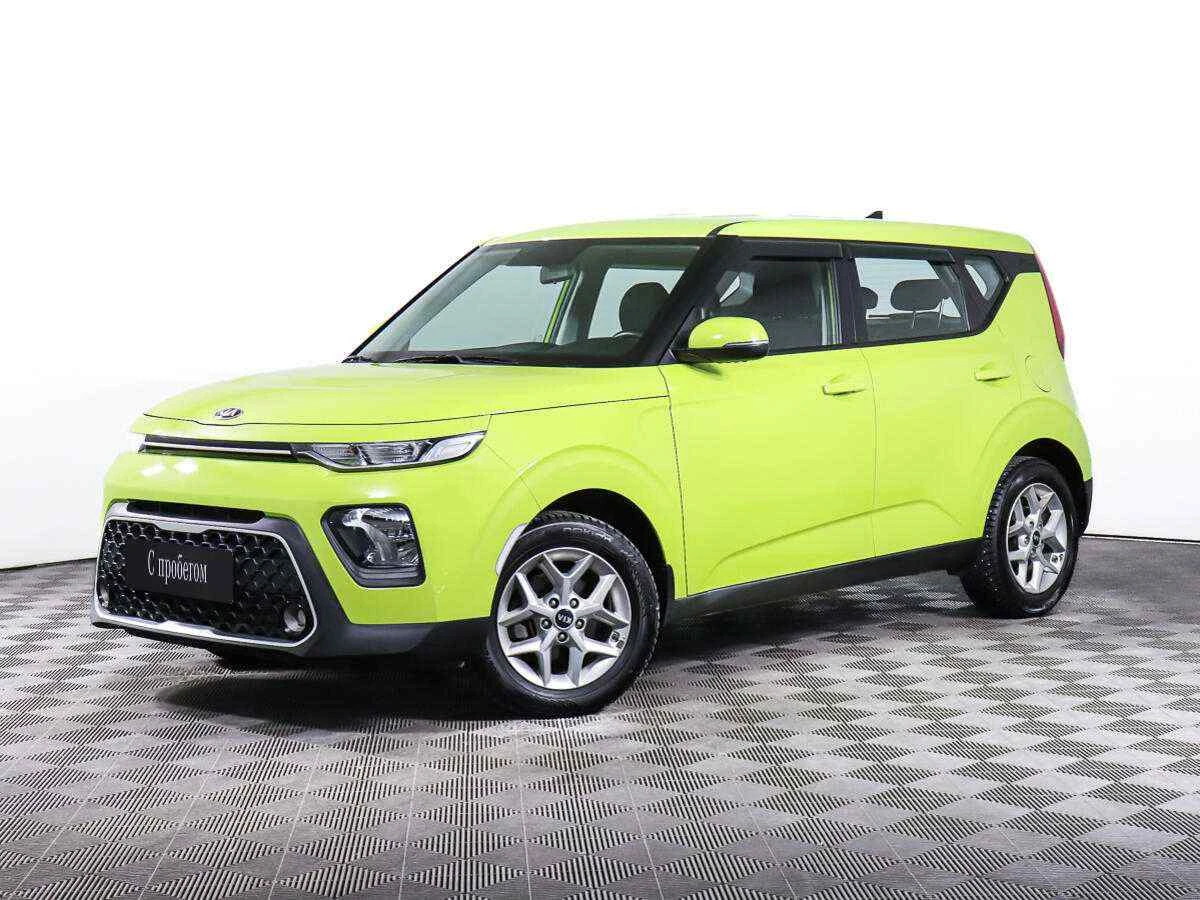 KIA Soul, Зеленый, 2021, Автоматическая, 123 л.с., цена от 1 550 000 руб.