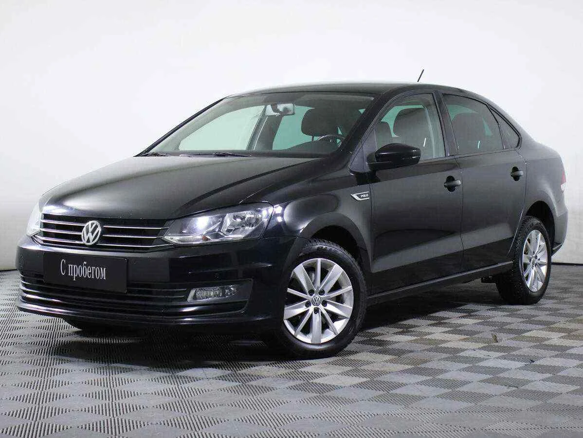 Volkswagen Polo, Черный, 2019, Автоматическая, 110 л.с., цена от 581 000 руб.