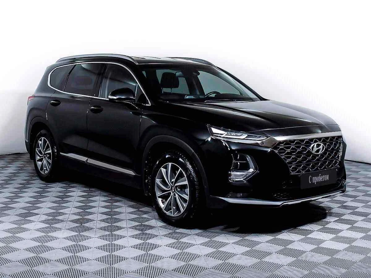 Hyundai Santa Fe, Черный, 2019, Автоматическая, 200 л.с., цена от 2 176 000 руб.