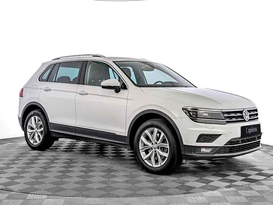 VOLKSWAGEN TIGUAN, Белый, 2019, Робот, 220 л.с., цена от 1 664 000 руб.