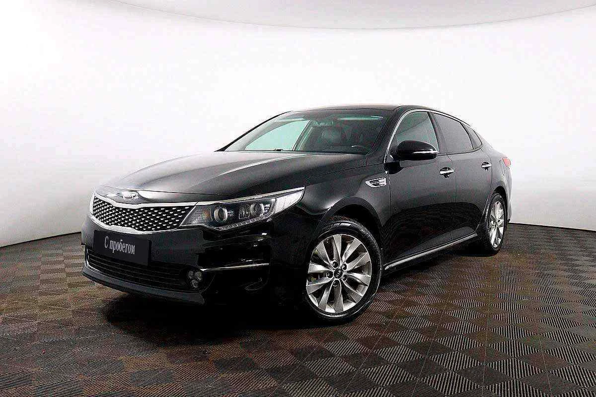 KIA Optima, Черный, 2017, Автоматическая, 188 л.с., цена от 1 365 000 руб.