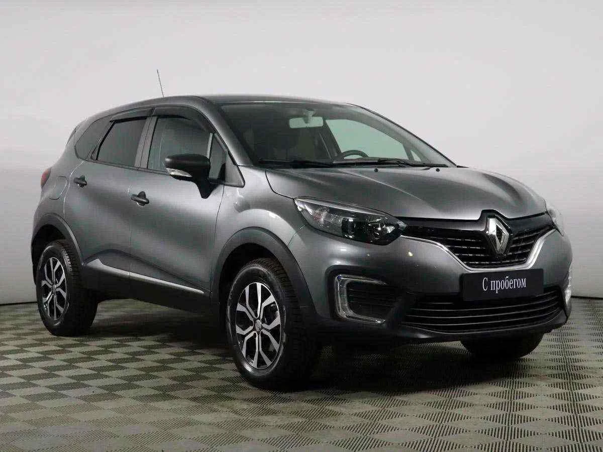 Renault Kaptur, Серый, 2019, Вариатор, 114 л.с., цена от 1 070 000 руб.
