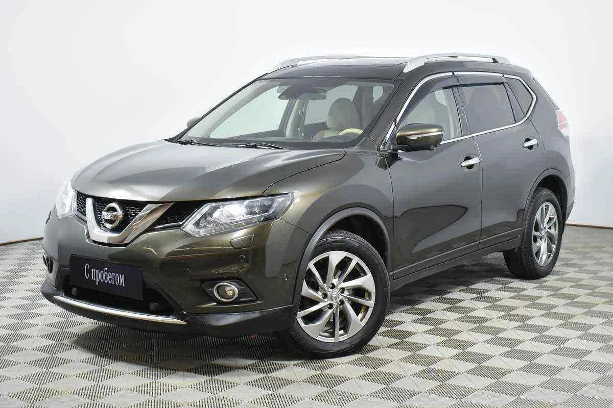 Nissan X-Trail, Зеленый, 2017, Вариатор, 171 л.с., цена от 1 291 000 руб.