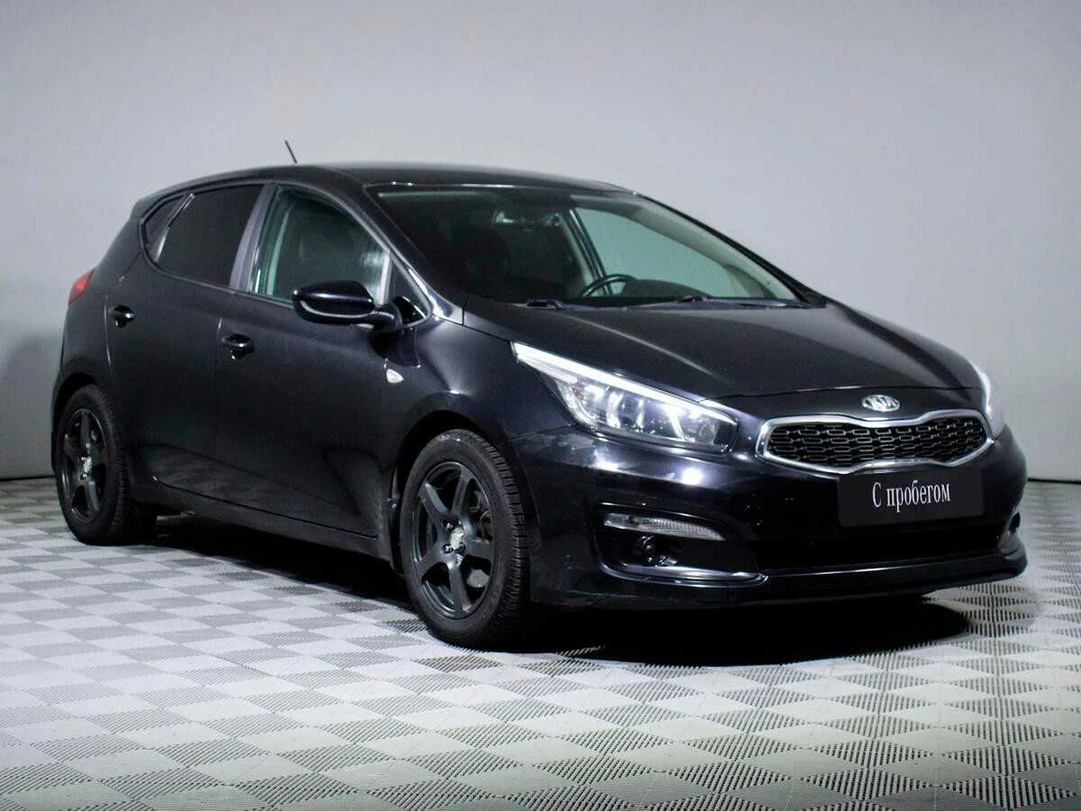 KIA CEED, Черный, 2015, Автоматическая, 130 л.с., цена от 840 000 руб.