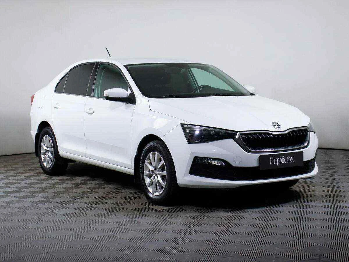 Skoda Rapid, Белый, 2020, Автоматическая, 110 л.с., цена от 815 000 руб.
