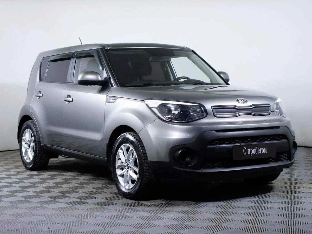 KIA Soul, Серебряный, 2017, Автоматическая, 124 л.с., цена от 955 000 руб.