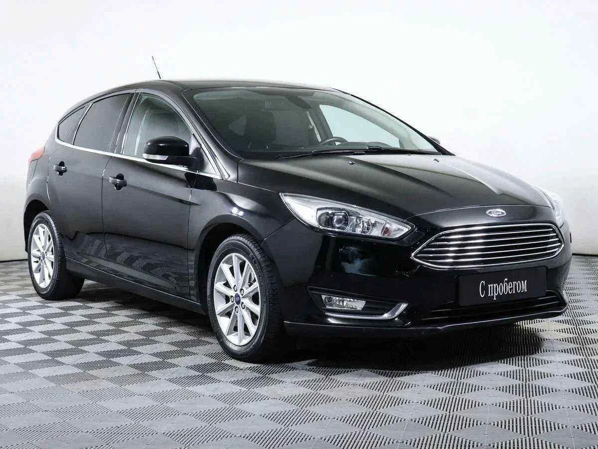 Ford Focus, Черный, 2016, Робот, 105 л.с., цена от 660 000 руб.
