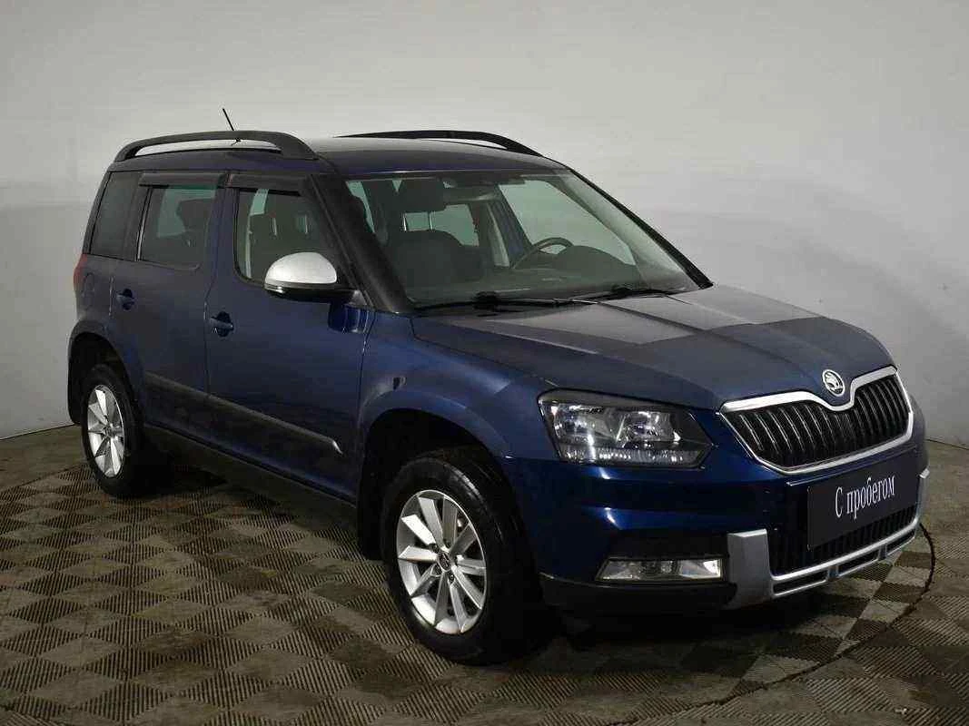 Skoda Yeti, Синий, 2015, Робот, 122 л.с., цена от 824 000 руб.