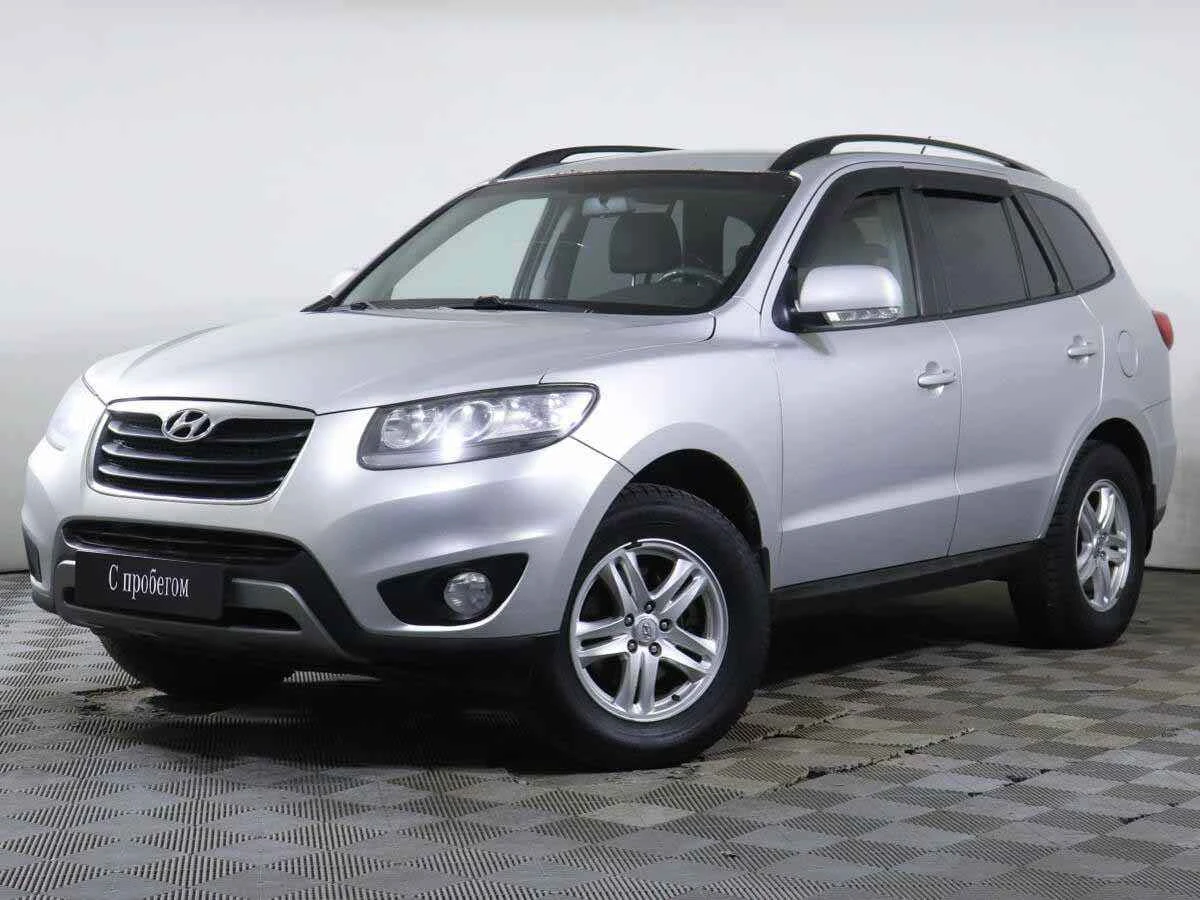 Hyundai Santa Fe, Серебряный, 2010, Механическая, 174 л.с., цена от 615 000 руб.